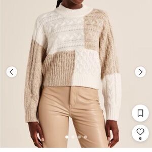 Abercrombie Cable Knit Sweater